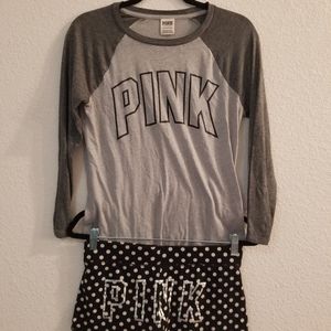 Pink by Victoria Secret XS/Med set